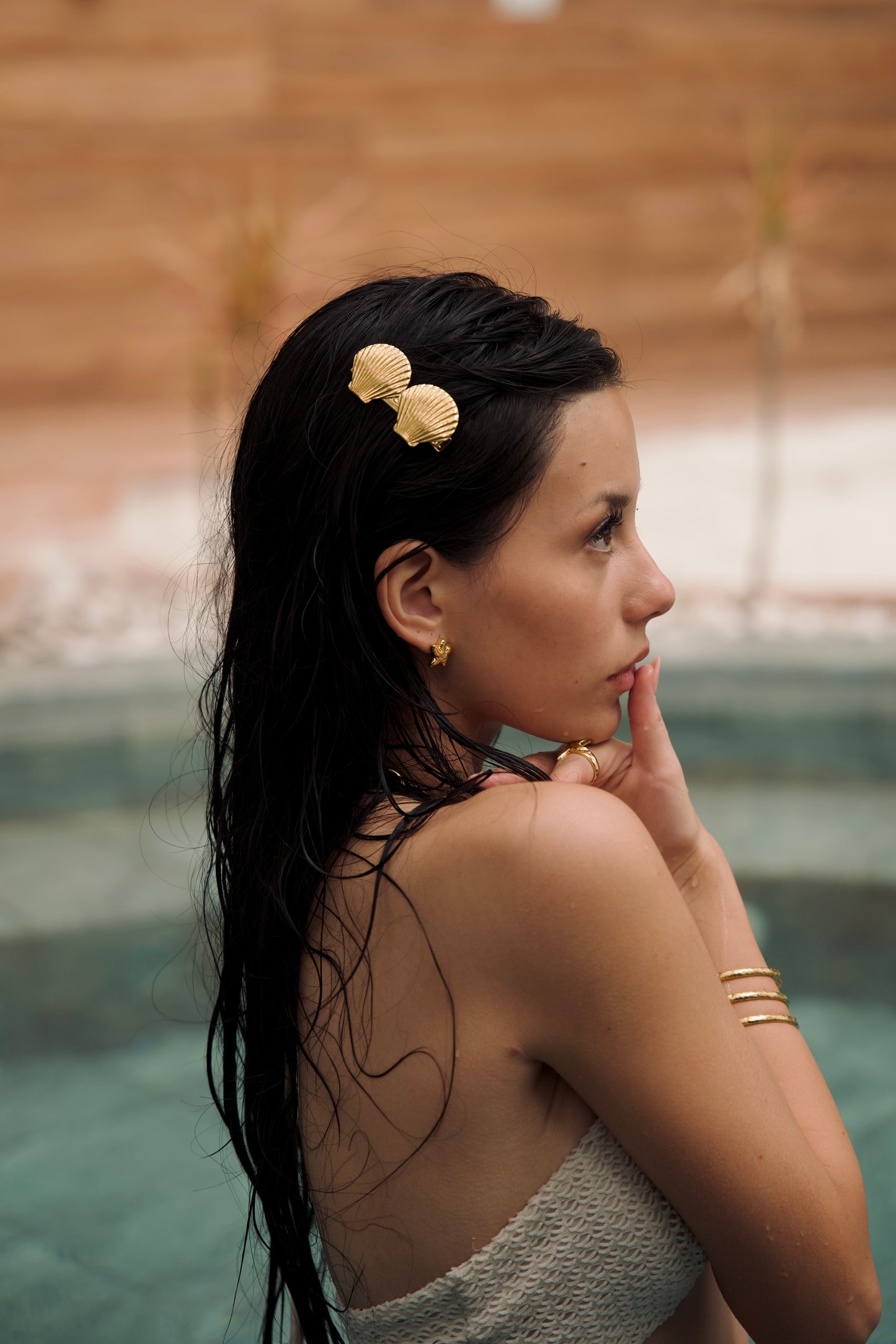 MUSCHEL HAIR CLIP