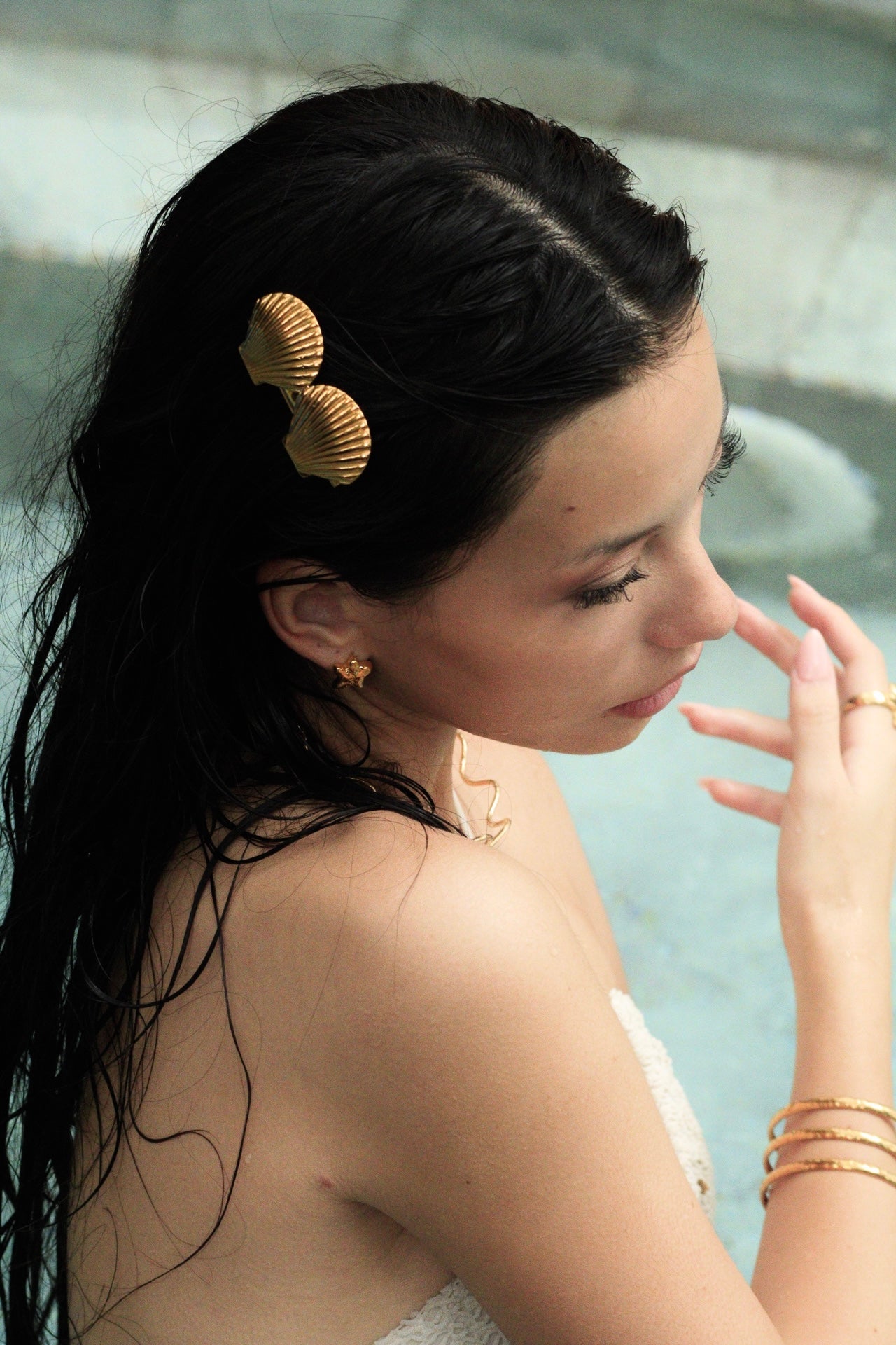 MUSCHEL HAIR CLIP