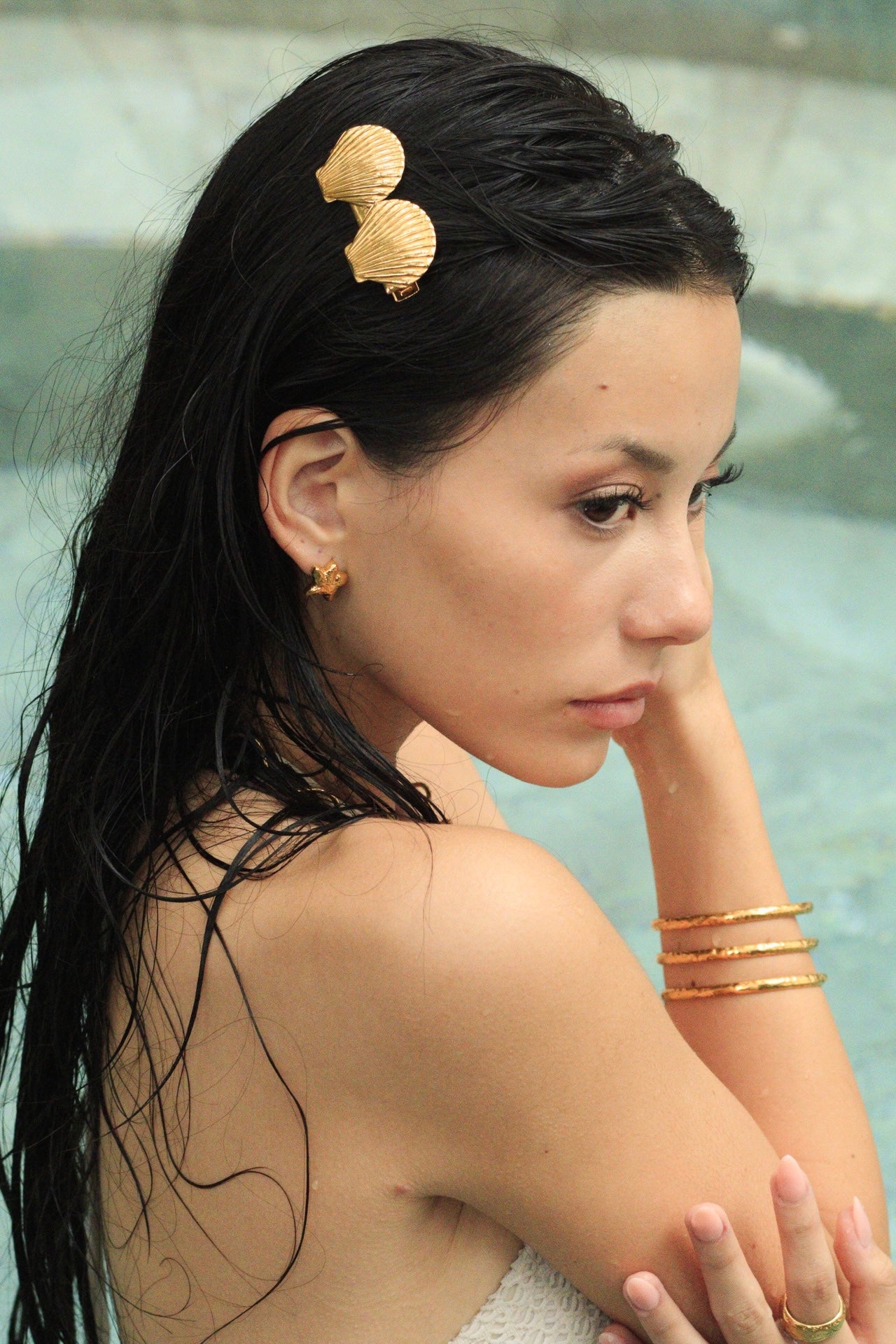 MUSCHEL HAIR CLIP